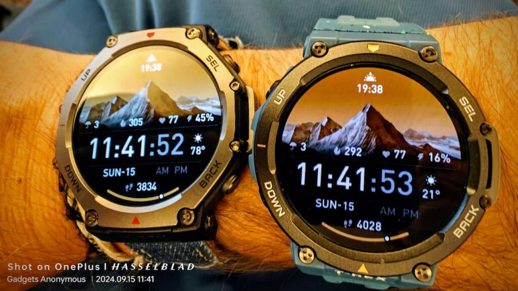 Сравнение Amazfit T-Rex 2 и Amazfit T-Rex 3 подробный анализ