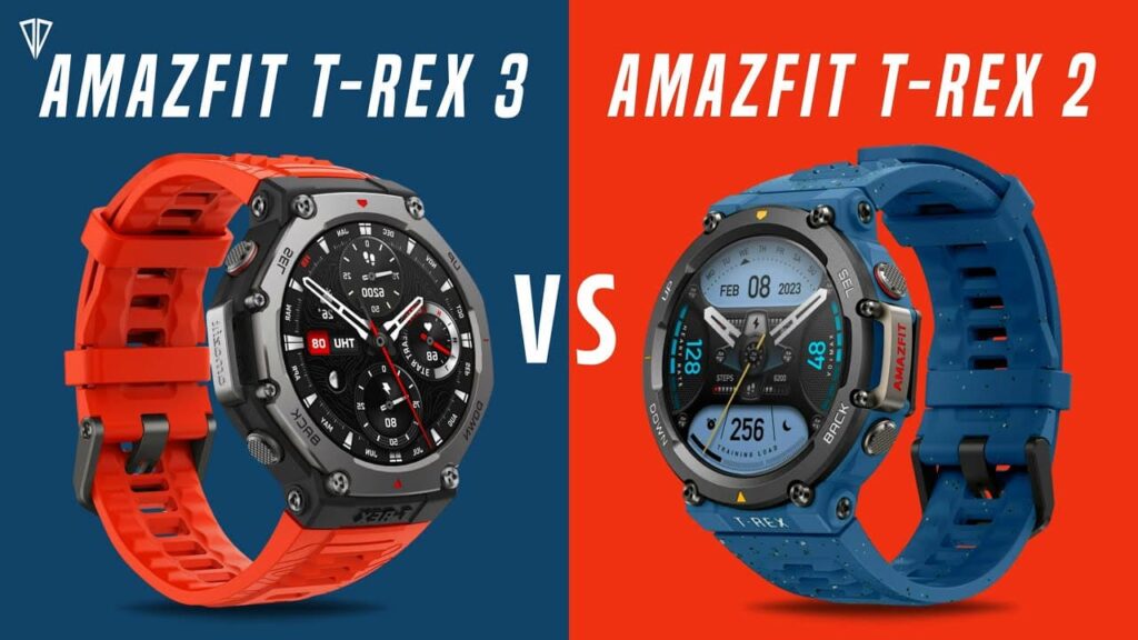 Сравнение Amazfit T-Rex 2 и Amazfit T-Rex 3 подробный анализ